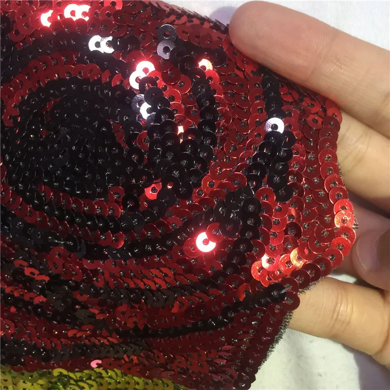 1 шт. большой размеры нашивки в виде розы для костюмы цветы вышитые гладить на