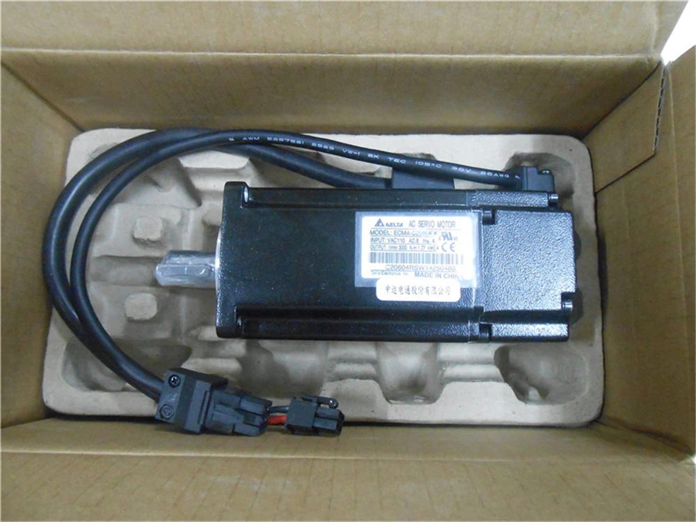 Delta ECMA-C30602SS + ASD-A0221-AB 200 Вт Серводвигатель наборы драйверов 220VAC 0.2KW 60 мм 3000 об/мин