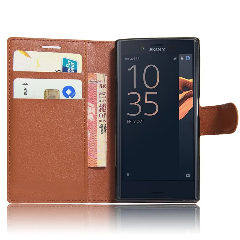 Чехол Cyboris для Sony Xperia X Compact чехол книжка из искусственной кожи с отделениями карт