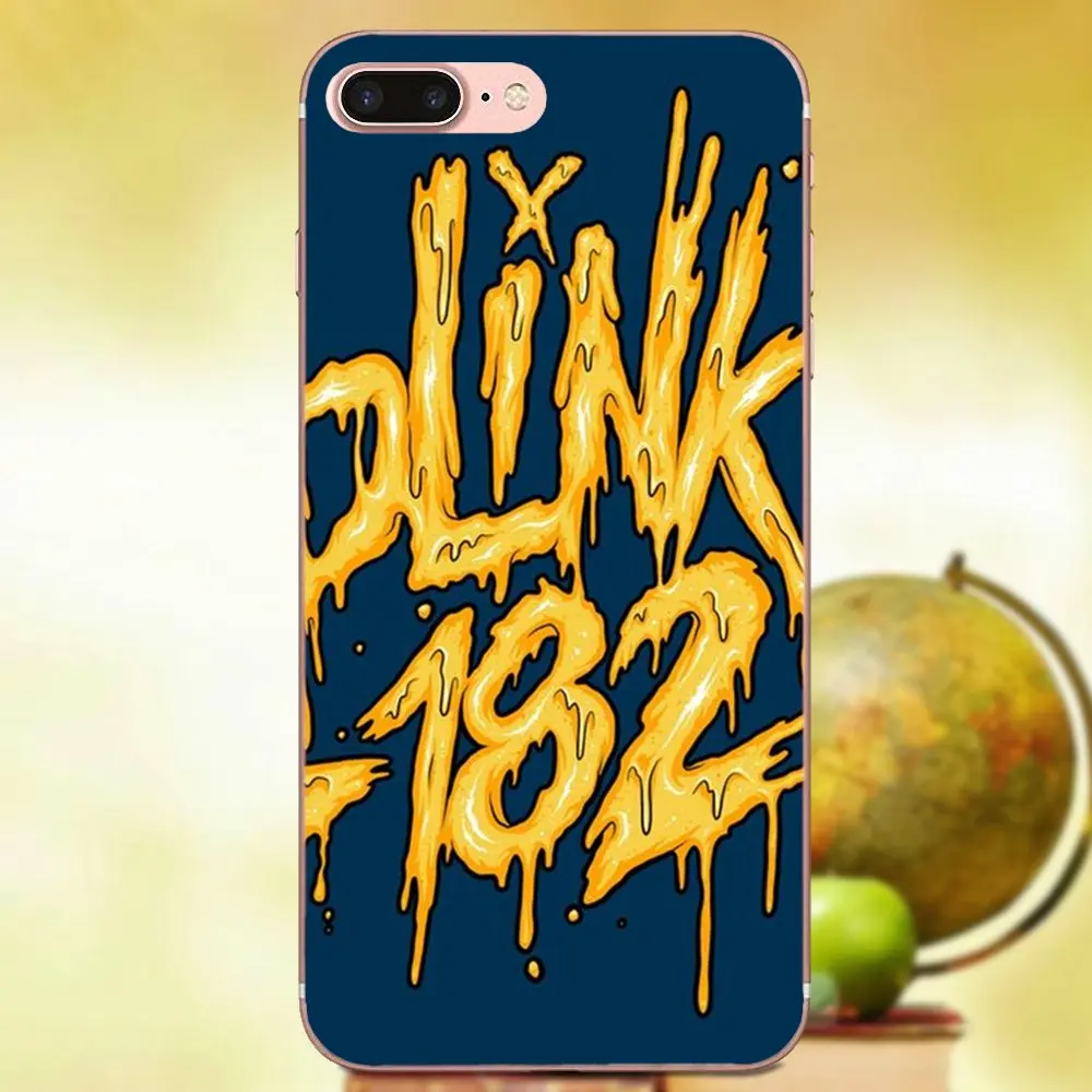 Rock Band Blink 182 Мягкий ТПУ чехол для телефона Huawei P7 Honor 4C 5A 5C 5X 6 6C 6A 6X 7 7X 8 9 V8 V10 Y3II Y5II Y6II G8
