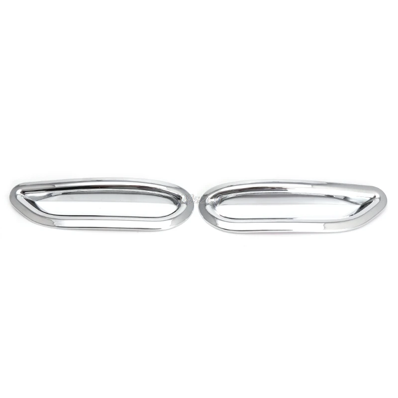1 пара ABS хромированный задний противотуманный светильник для Nissan Qashqai J11 2nd 2014 2015