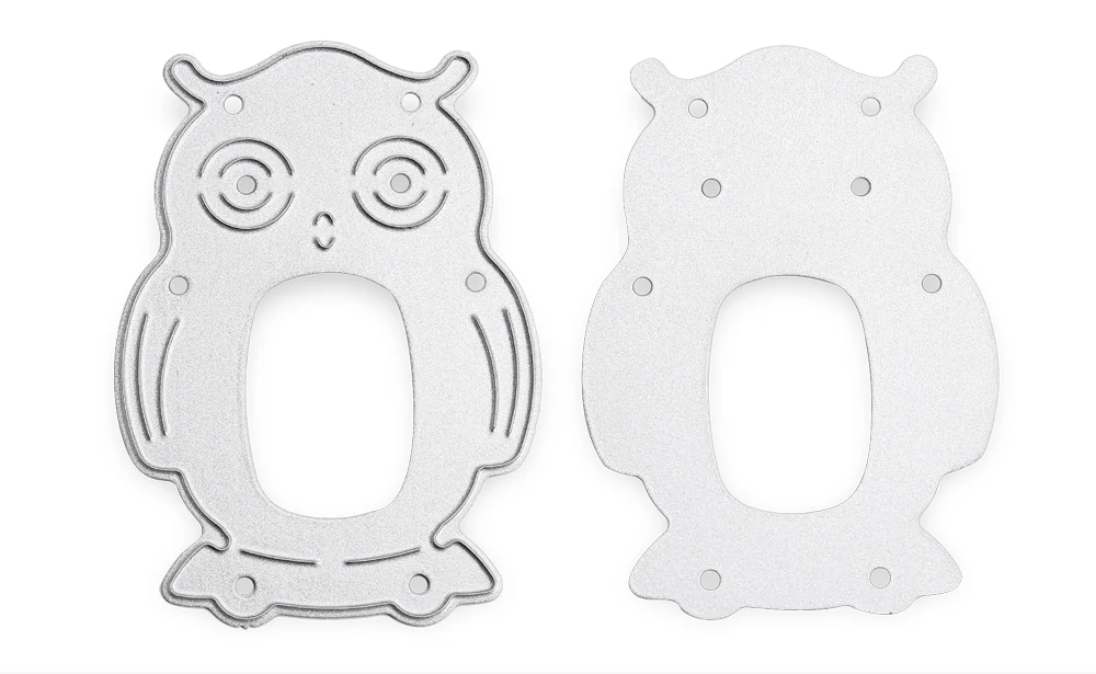 Металл Сова Резка die трафарет для DIY дневник записки Бумага карты декор