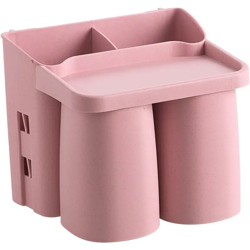 Настенный держатель для зубных щеток ONEUP Free магнитная присоска полка хранения