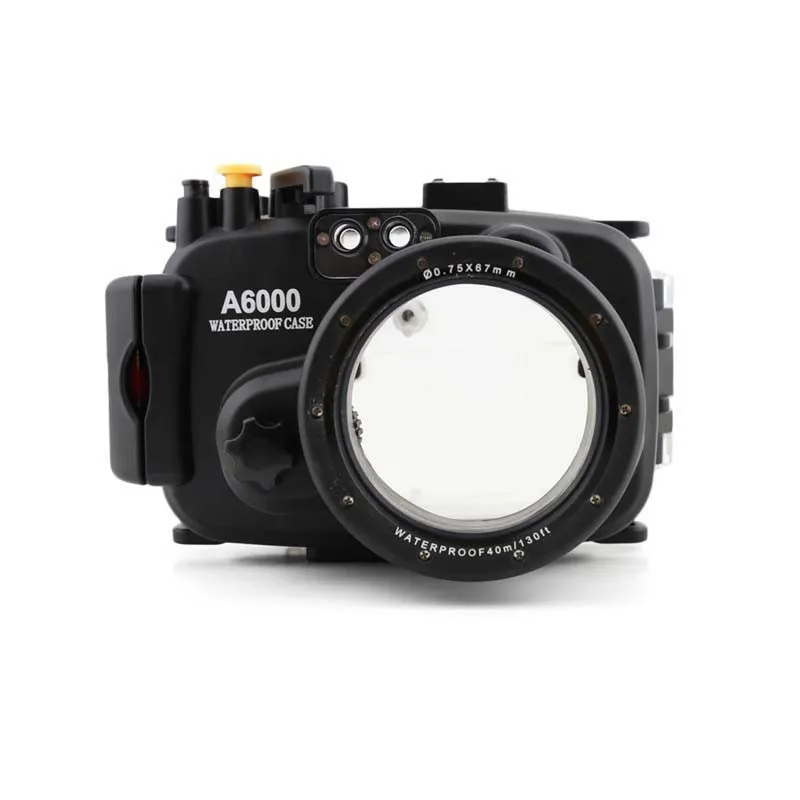 Подводный Корпус Дайвинг Водонепроницаемый чехол для sony A6000 A6300 A5000 A5100 16-50 мм