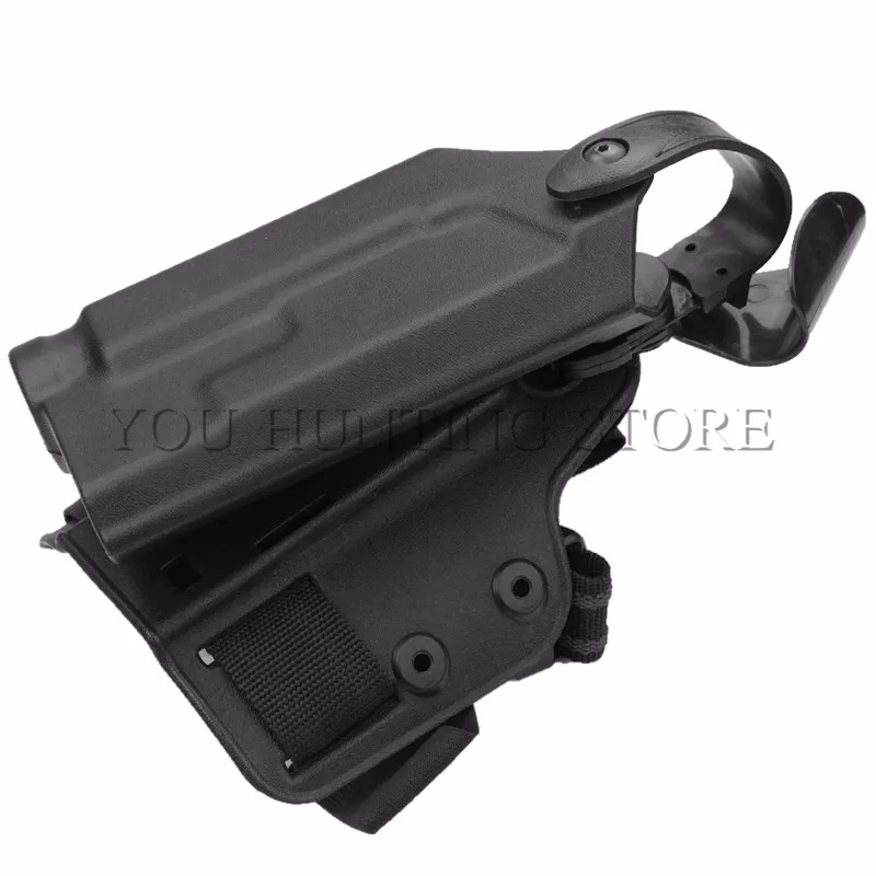 Кобура для охоты Colt 1911 кобура ног тактический фонарик регулируемая бедра | Спорт