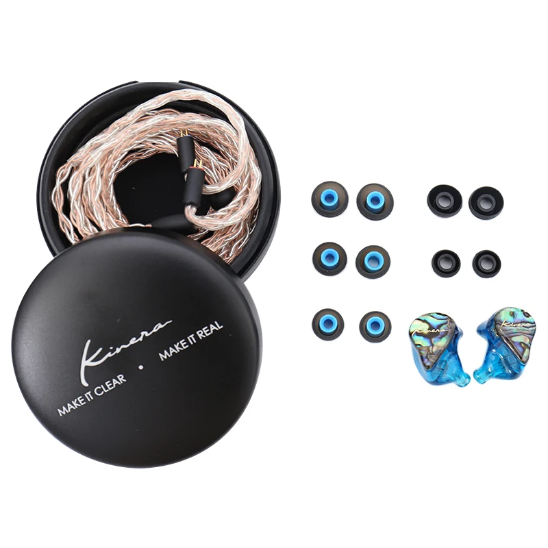 KINERA IDUN 2BA + 1DD Гибридный Драйвер HIFI аудио в ухо Мониторы наушники IEM с 2 контактами 0