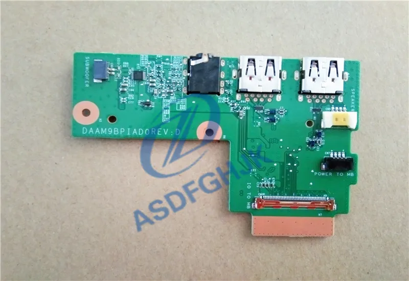 Оригинальная Новинка для Dell Inspiron 5577 аудио USB плата DAAM9BPIAD0 3VFY4 03VFY4 100% ТЕСТ ОК|Платы