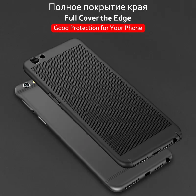 CHOEOIWE противоударный чехол для OPPO F5 дышащий жесткий матовый из поликарбоната A73 A59