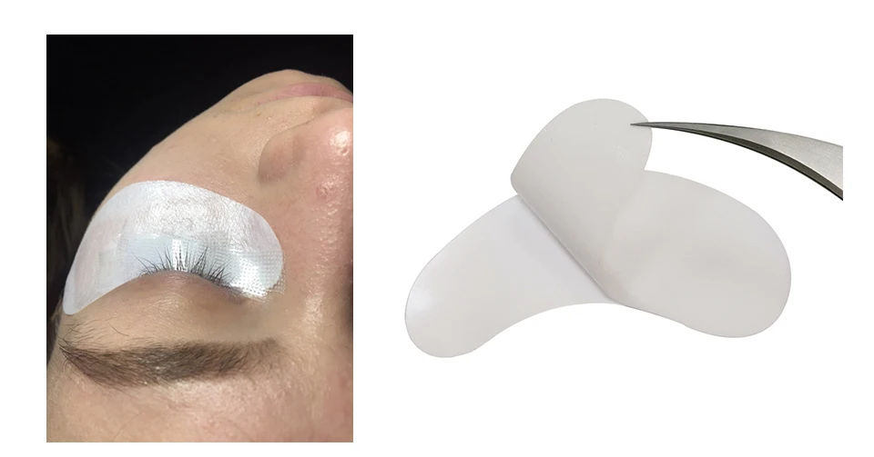 Eyepads 50/100/200 пар бумажные патчи для ресниц накладки под глаза ресницы, глаза патчи Безворсовая Ткань Для женщин Eyepads наращивание ресниц инструменты