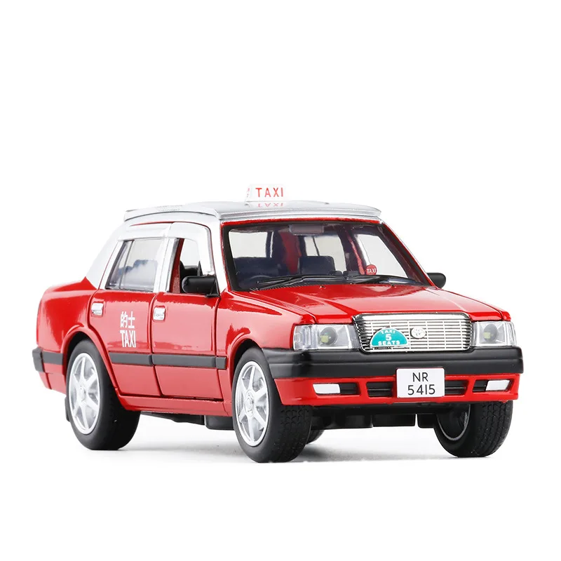 

JK 1:32 Toyota Crown Hong Kong TAXI Diecast Model Car