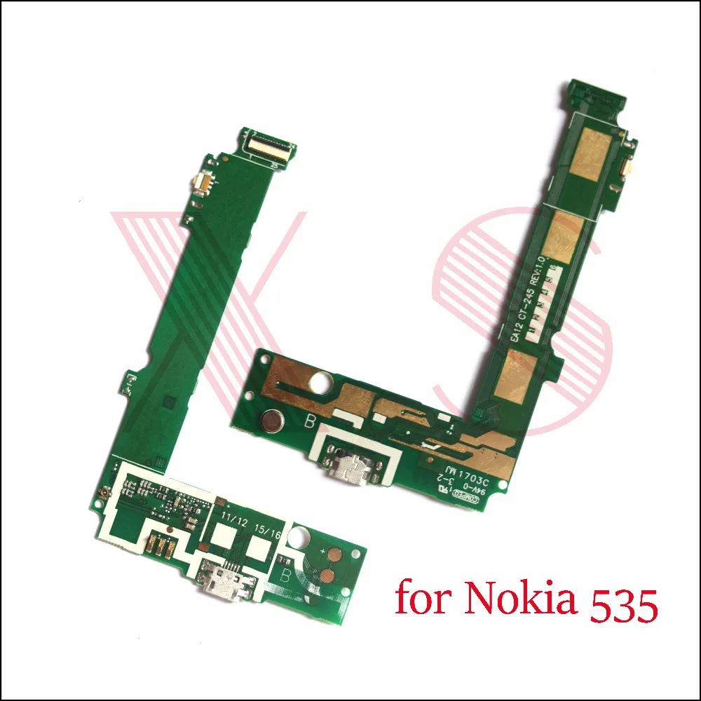 

Плата разъема док-станции для Nokia Microsoft Lumia 535 USB порт гибкий кабель,