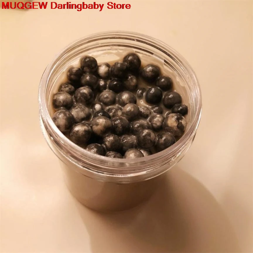 Молочный чай черные бобы смешивание облаков слизи сжимающая шпатлевка