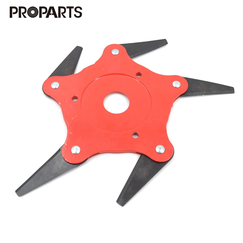 5 зубцов триммер для травы Металлическая стальная головка с лезвием T |