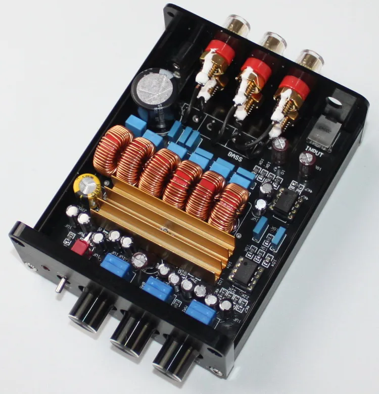 Цифровой Hi Fi усилитель мощности mini TPA3116 200 Вт 2 1 каналов класса D|audio power amplifier|amplifier