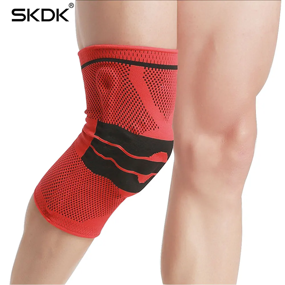 SKDK эластичный наколенник поддержка колена Регулируемый наколенник Kneecap спортивные баскетбольные Верховые спортивные защитные наколенники