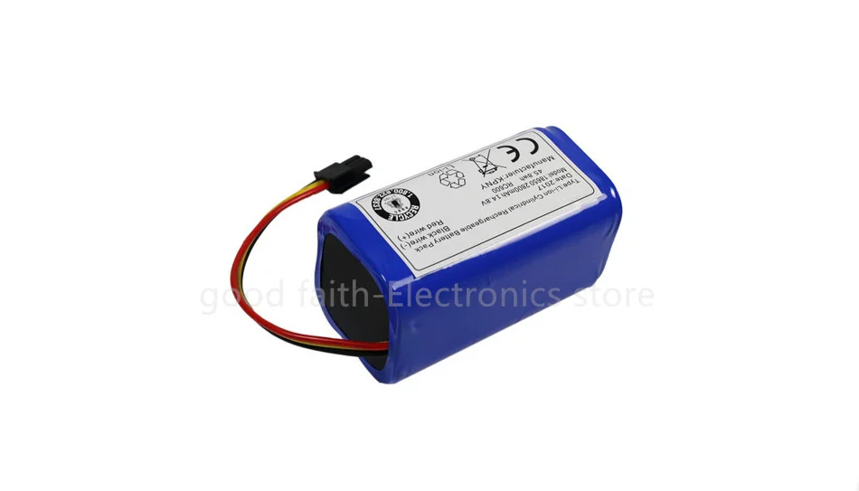 

14.8V 2800mAh Battery for Haier T520 T550 T320 T331 J-3000S/B Robot Vacuum Cleaner Sweeper New Li-Ion Rechargeable Replacement
