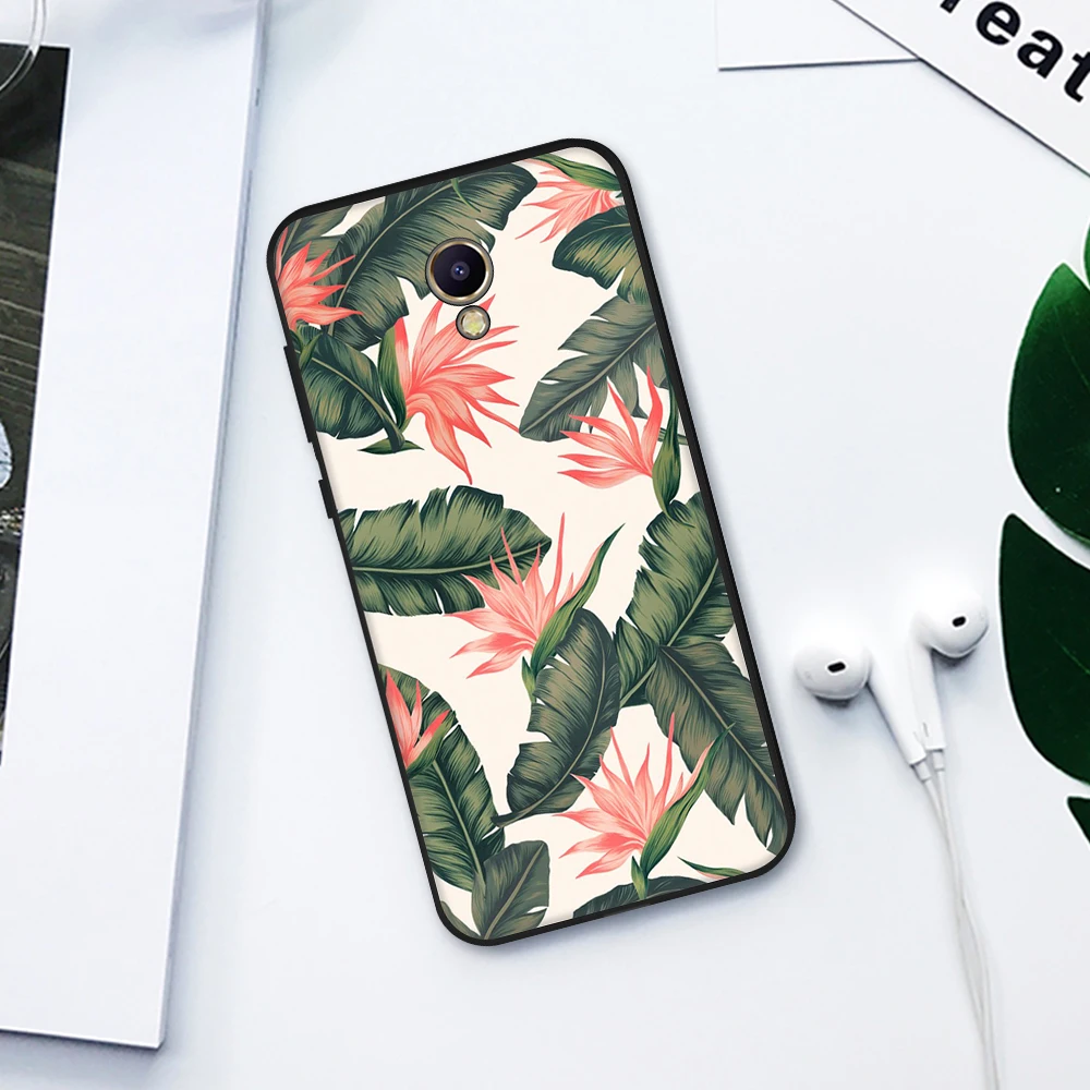 06 Чехол с рисунком ананаса GerTong для Meizu M6 M5 Note, чехол для телефона Meizu M6 M5S M5C 5S 5C, мягкий силиконовый чехол из ТПУ - Цвет: 06