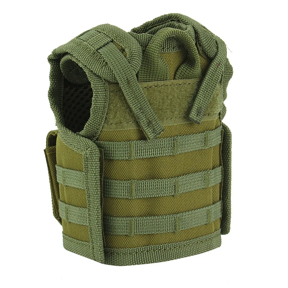 Тактический пивной жилет военный Molle мини бутылка для вина крышка охладитель