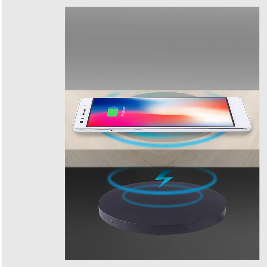 Встроенное Беспроводное зарядное устройство для i Phone 11 Pro быстрая настольная
