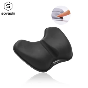 Эргономичный игровой коврик для мыши, подставка под запястье, силиконовый гель, пена с эффектом памяти, обтекаемый коврик для мыши, поддержка рук, коврик для игр, ПК, ноутбука