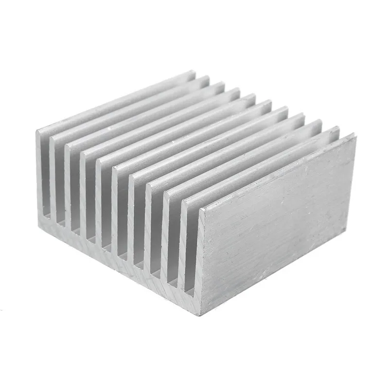 Высокое качество Радиатор модуль 40x40x20 мм алюминиевый радиатор IC Радиатор охлаждения ребра радиатор для ЦП светодиодный активный компонент
