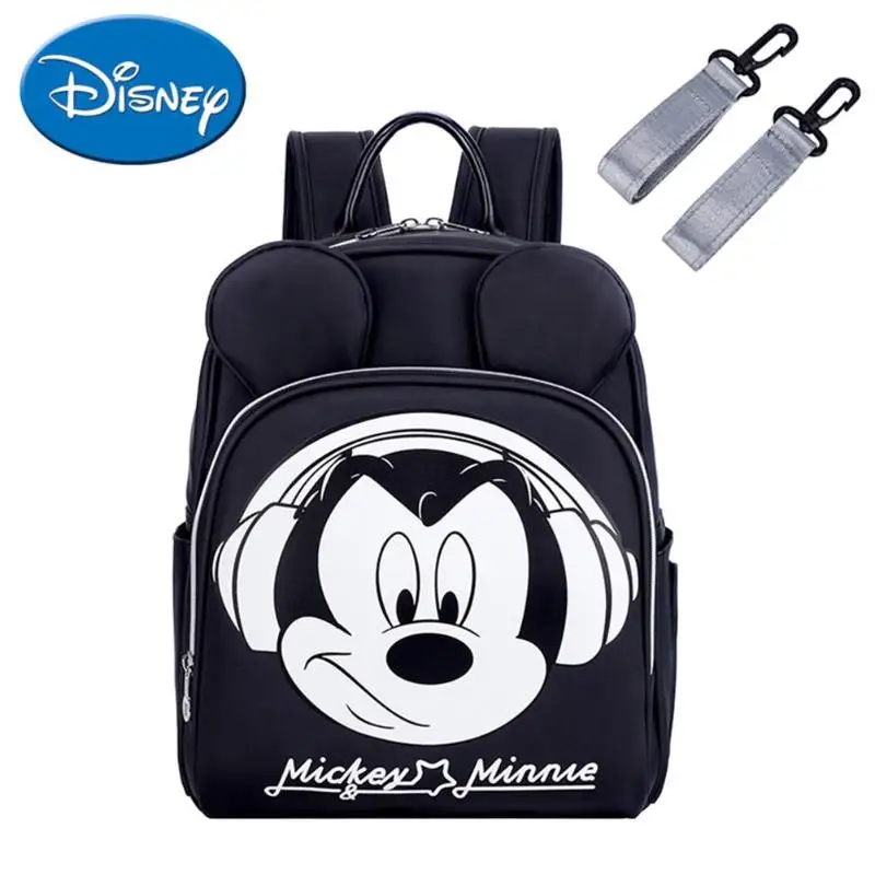 02 Disney Многофункциональный рюкзак для мам, сумки для подгузников с Микки Маусом, женские рюкзаки большой емкости, дорожная сумка для подгузников для младенцев, уход за ребенком - Цвет: 02