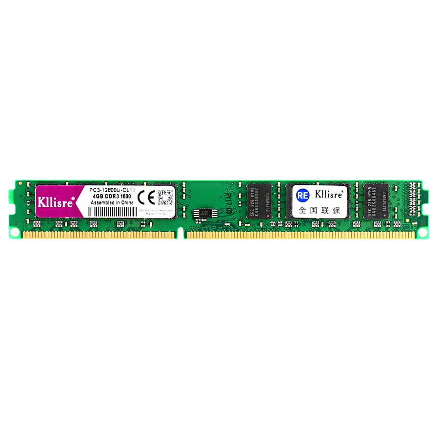Оперативная память Kllisre DDR3 4 Гб 1333 без ecc dimm|ram tv|ram and hard diskmemoria usb flash drive |