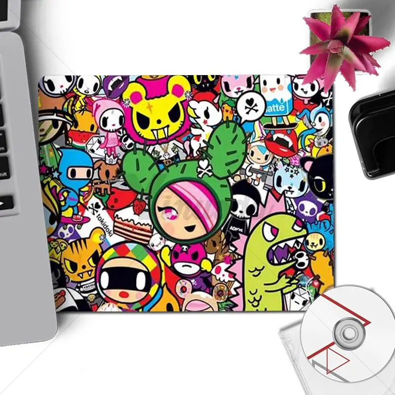 Yinuoda Tokidoki индивидуальные коврики для мыши Компьютерные Аниме Коврик для мыши и ноутбука Размер для 30x90 см и 40x90 см игровые коврики для мыши - Цвет: no lock Edge 20x25cm
