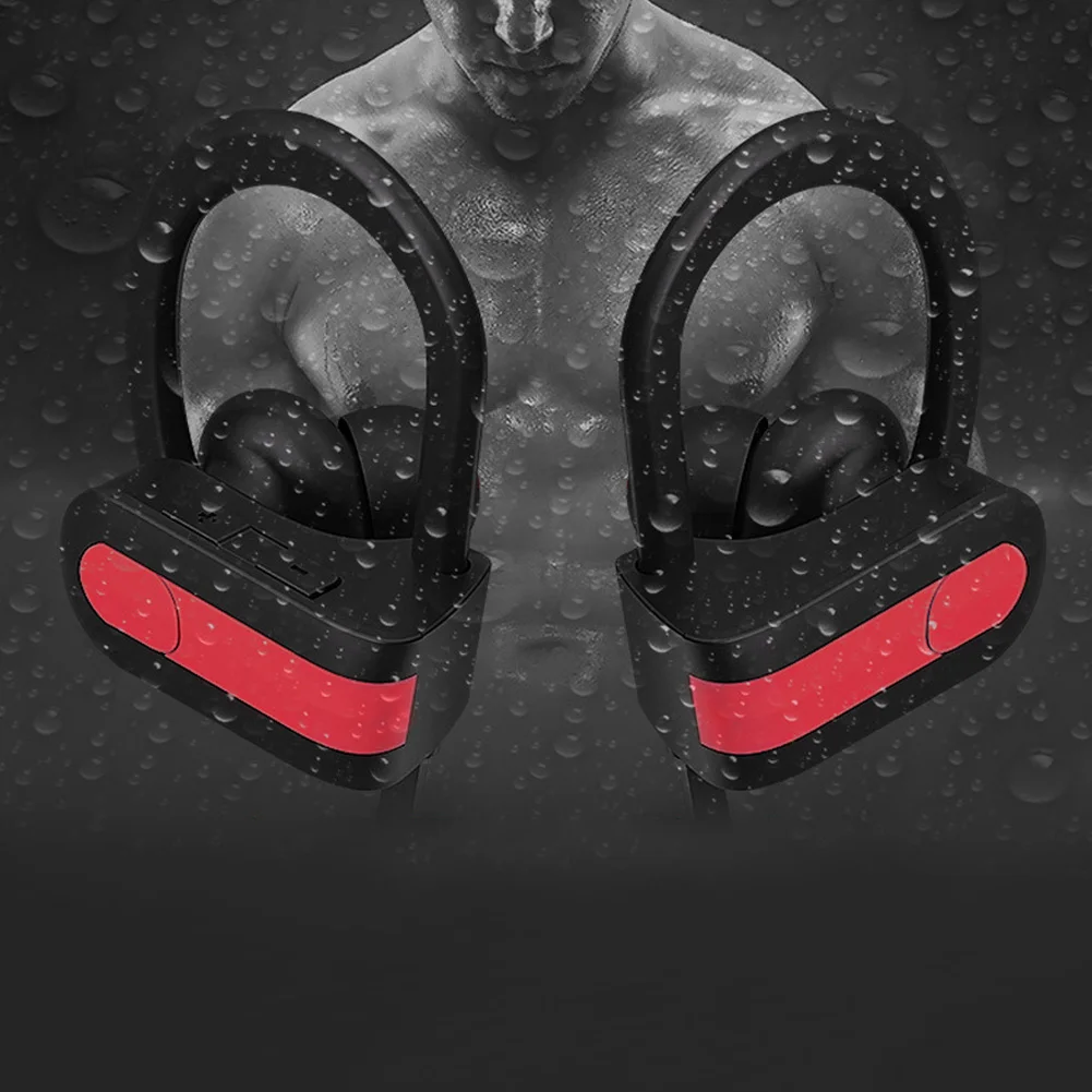 Беспроводной спортивные наушники вкладыши Водонепроницаемая bluetooth гарнитура USB
