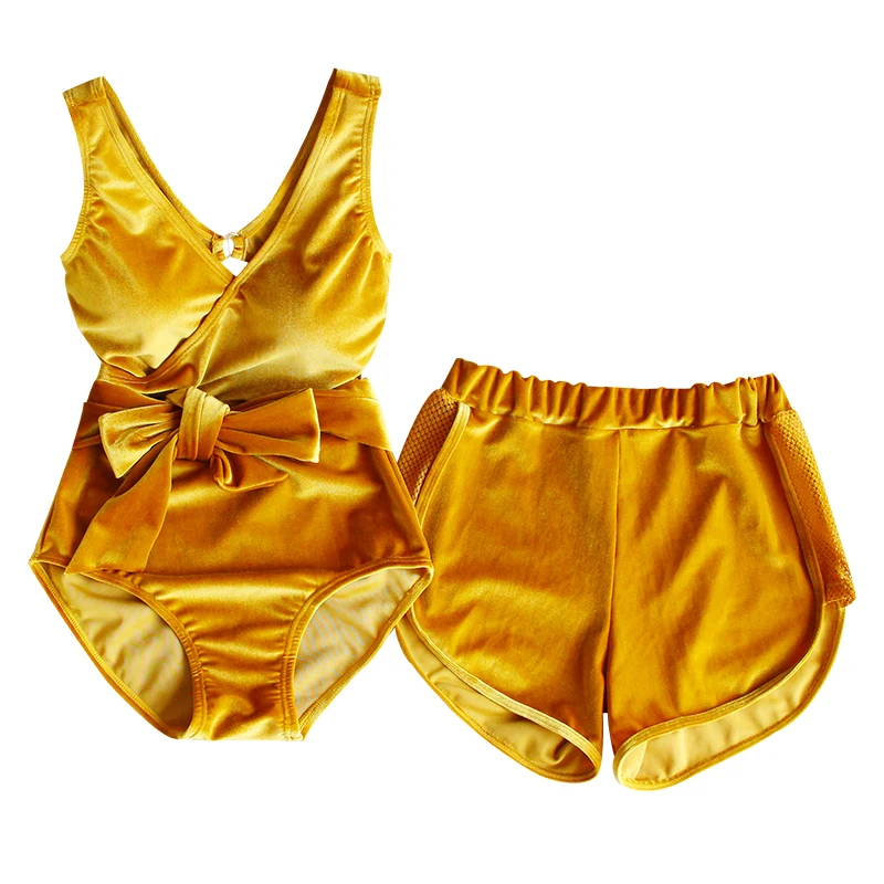 Бикини 2019 Цельный купальник с высоким вырезом плавки женский сексуальный