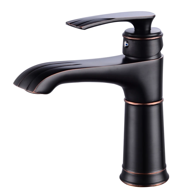 Смеситель для ванной однотонный латунный черный 2 вида | Обустройство дома