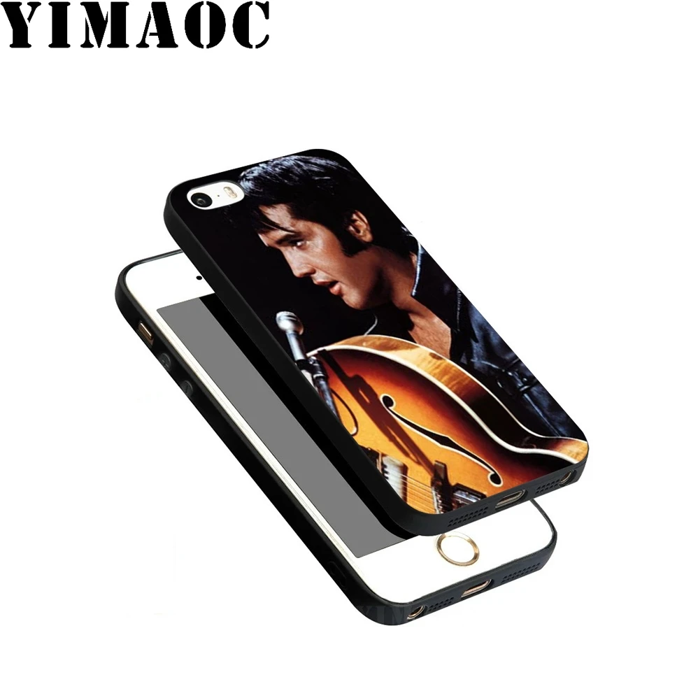 YIMAOC Elvis Presley Мягкий силиконовый чехол для iPhone 11 Pro Xr Xs Max X или 10 8 7 6 6S Plus 5 5S SE |