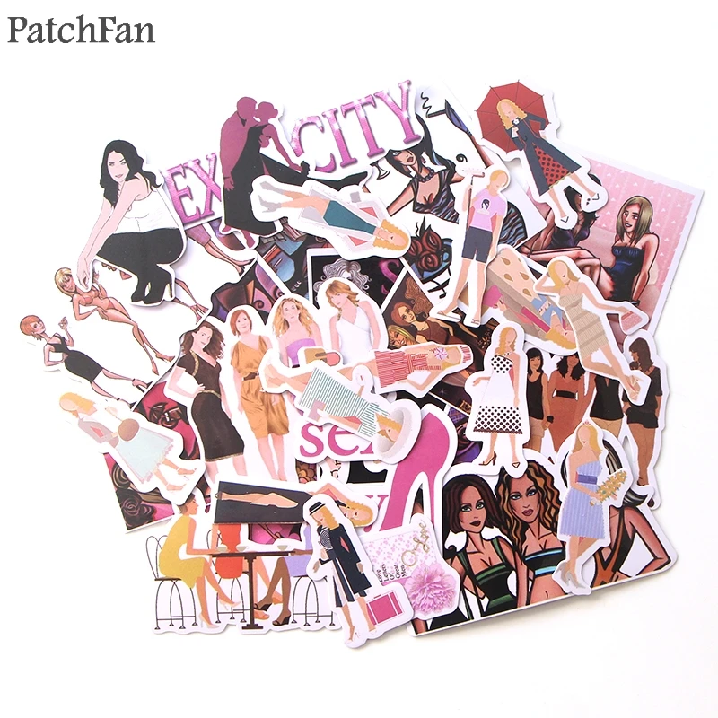 Patchfan 22 шт. секс и Город Женские Пастер коллекция 90s наклейки для скрапбукинга
