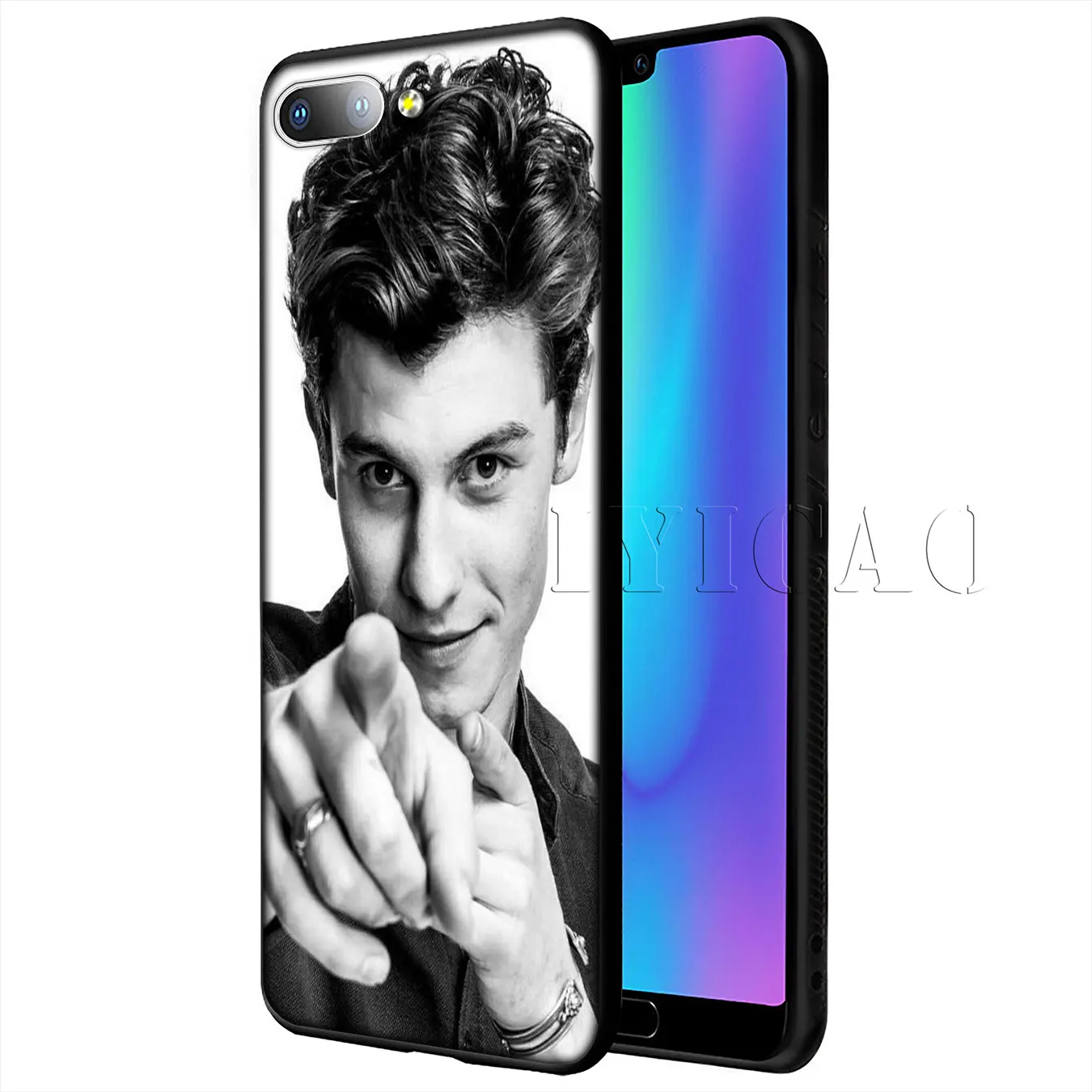 IYICAO Shawn Mendes 98 Soft Case for Huawei P20 Pro P10 P8 P9 P30 Lite Mini 2017 P Smart 2019 Cover |