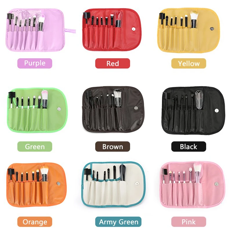 7 шт./наборы кистей для макияжа профессиональный набор косметики брендовые кисти