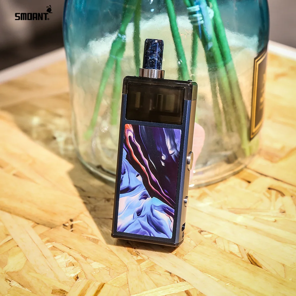 Smoant Pasito Pod Kit System 1100 мАч батарея 2 мл/3 мл емкость система Топ Регулируемый asirflow vape
