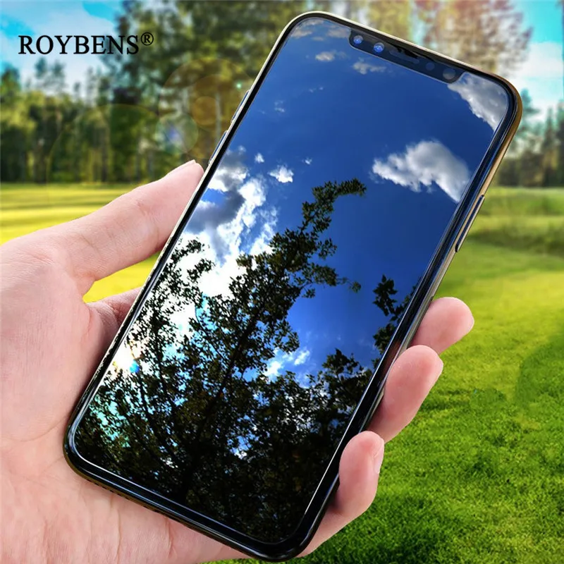 5D изогнутое закаленное стекло для iPhone XS Max полное покрытие краев Защита экрана X