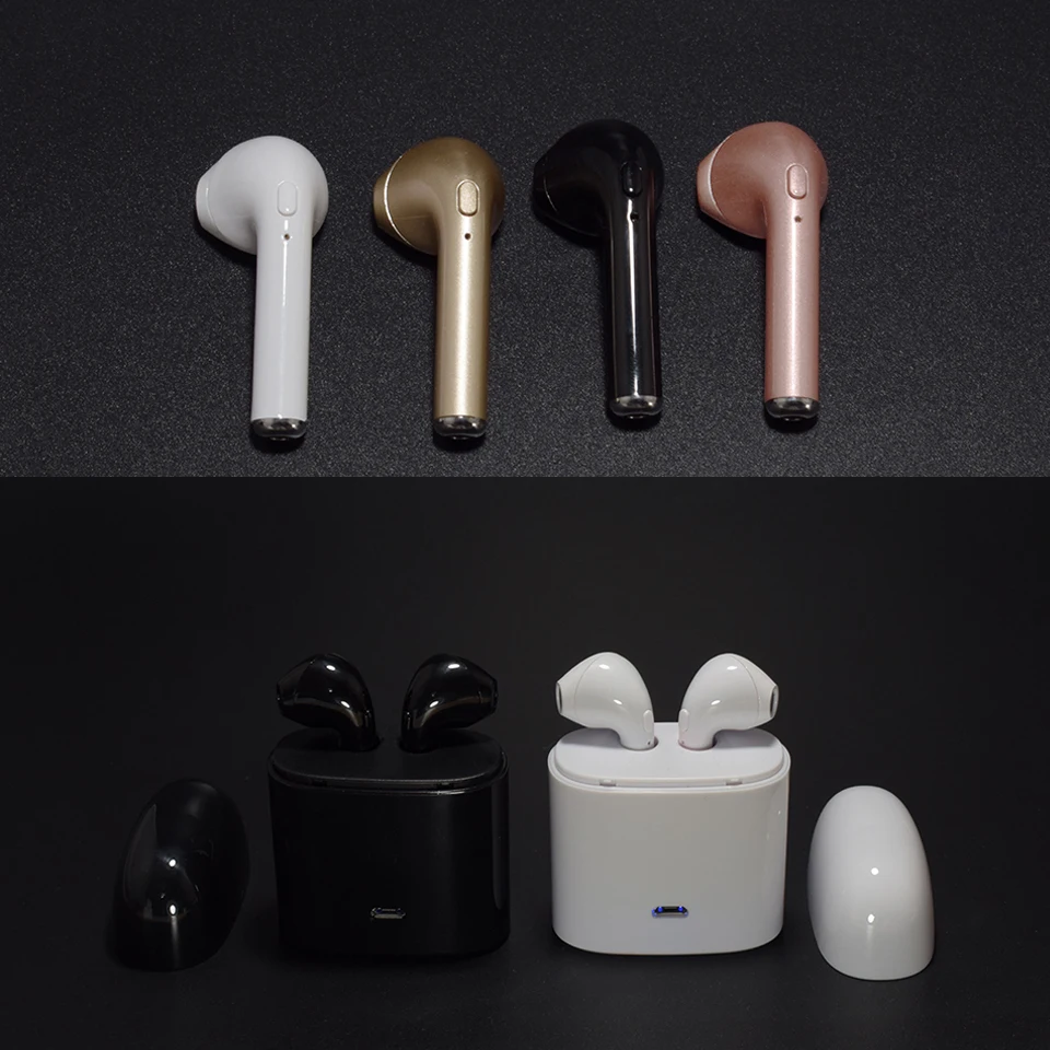 Беспроводная гарнитура bluetooth наушники с микрофоном TWS для iphone xiaomi samsung|Наушники и