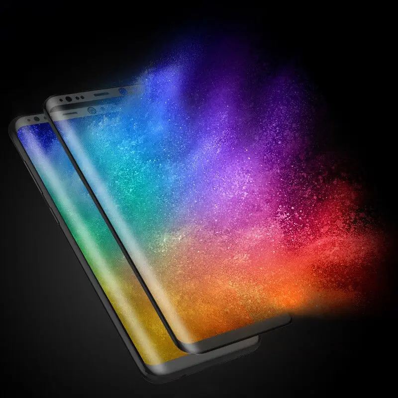 Полное покрытие 4D изогнутое закаленное стекло для Samsung Galaxy S8 Plus Note 8 защита экрана