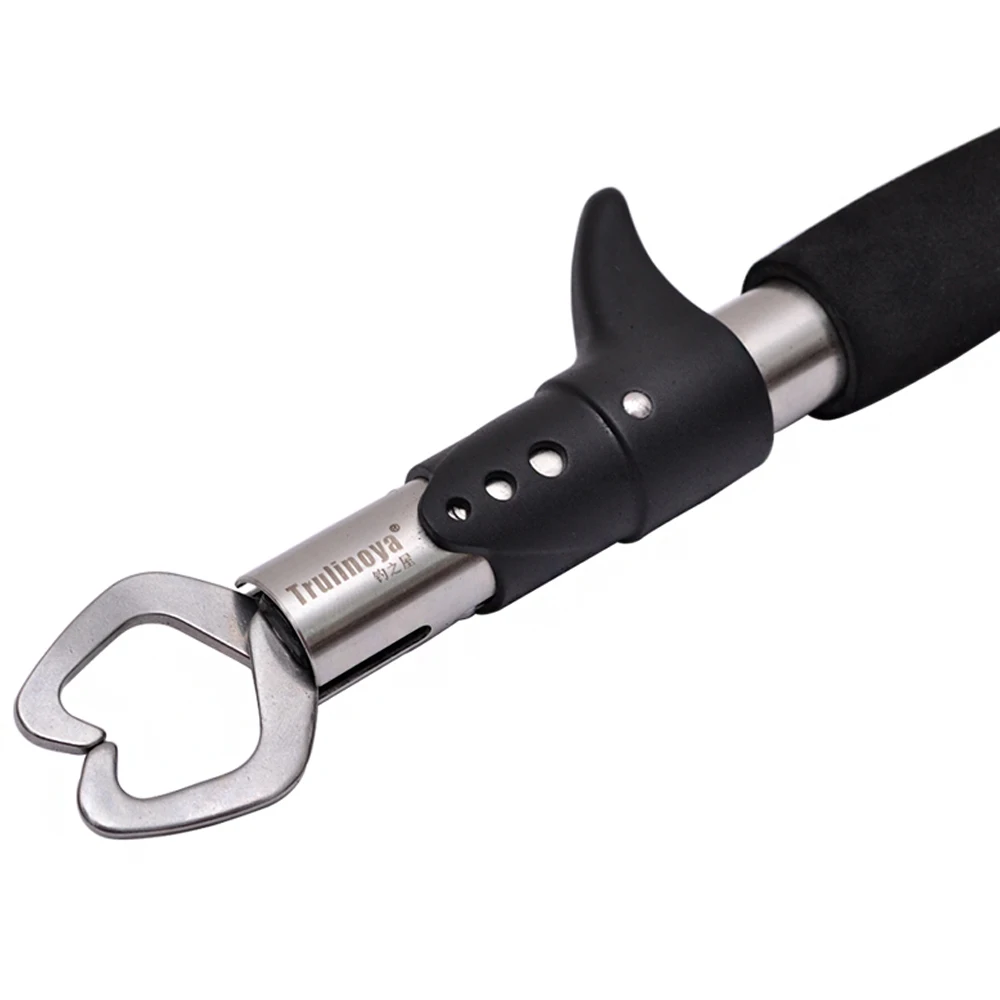 TSURINOYA 20cm 145g Stainless Steel Casting Fish Plier Scale Lip Gripper Controller With Rope Hook Remove Fishing Tackle Tool | Спорт и