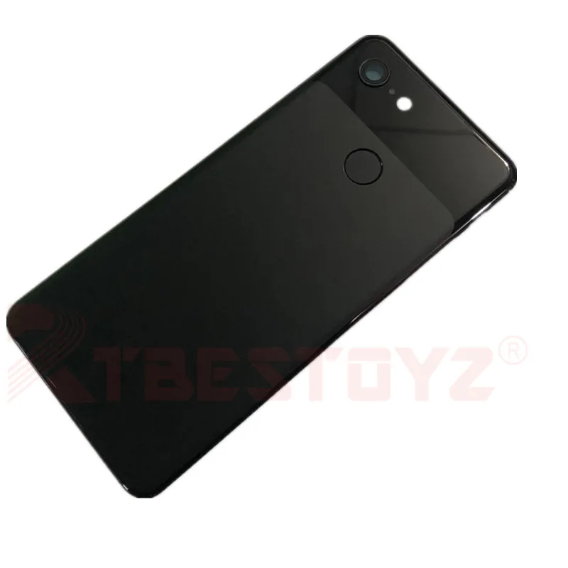 Стеклянная задняя крышка RTBESTOYZ для 5 дюймового HTC Google Pixel 3 чехол + отпечаток пальца
