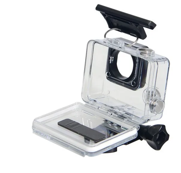 Аксессуары для Go pro Водонепроницаемый чехол Gopro Hero 3 + 3plus 4 крепление камеры|waterproof