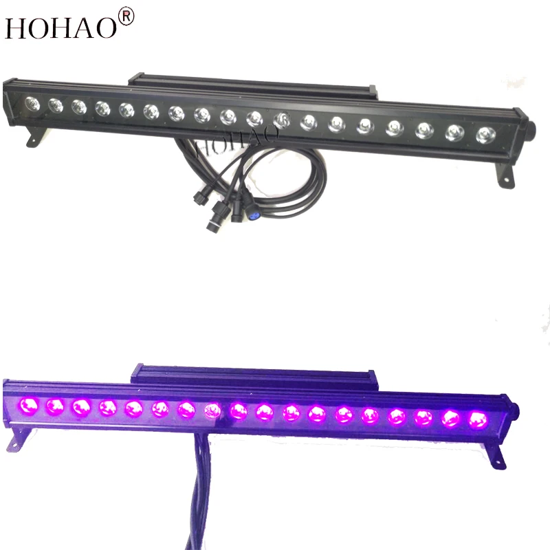 HOHAO 18x15watts RGBWA IP65 скорость прожекторы свет для сцены фоне красить эффект открытый