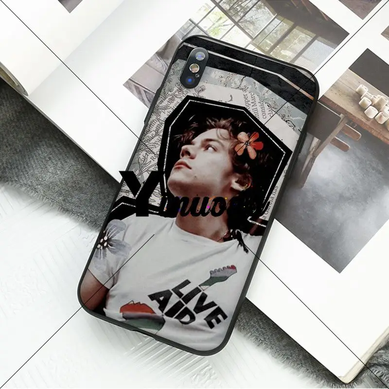 Чехол для телефона Yinuoda Singer Harry Styles One Direction DIY чехол Apple iPhone 8 7 6 6S Plus X XS MAX 5 5S SE XR |