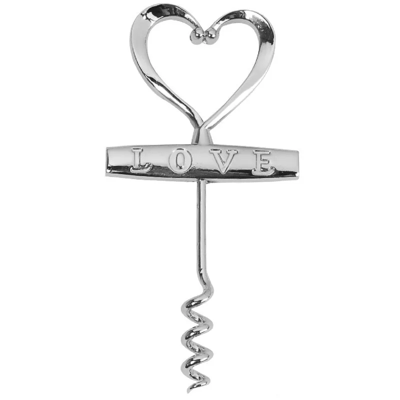 1 шт. вина открывалка для бутылок с милым сердечком Форма винт штопор консервный