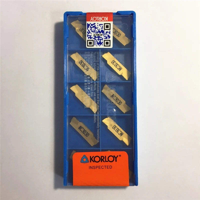 

10pcs MGMN300-M NC3030 CNC Carbide Insert Turning Tools For Steel processing
