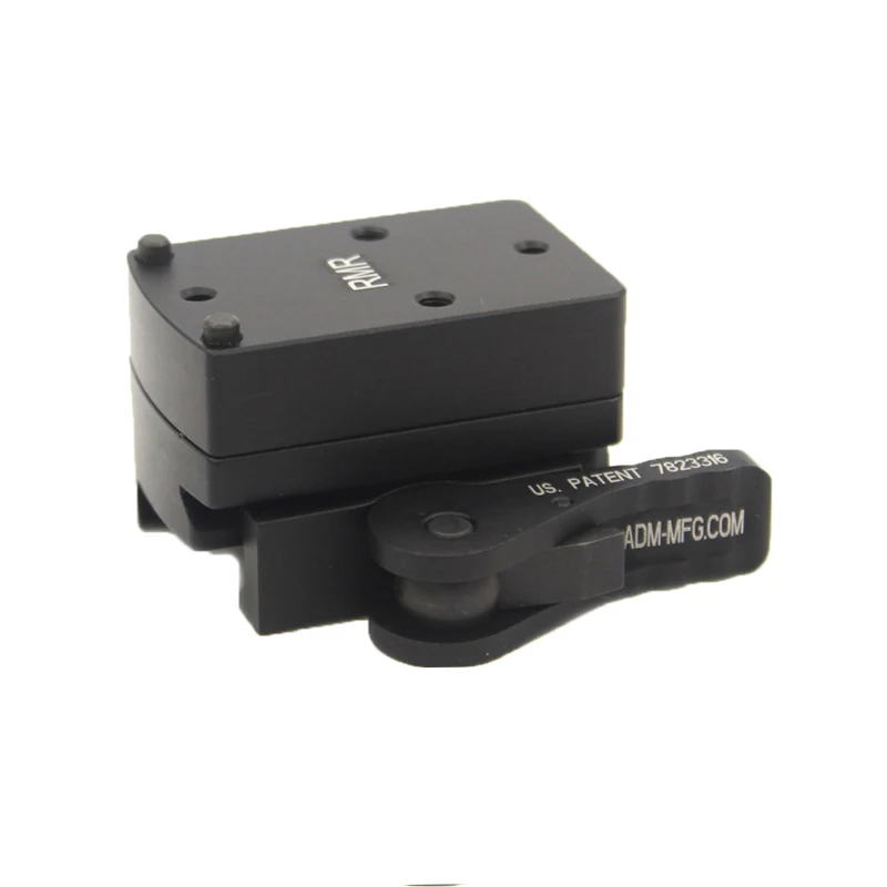 Тактический CQC RMR мини-прицел с красной точкой с креплением для прицела с QD Quick Auto Lock fit 20 мм Weaver Picatinny Rail Scope Mount