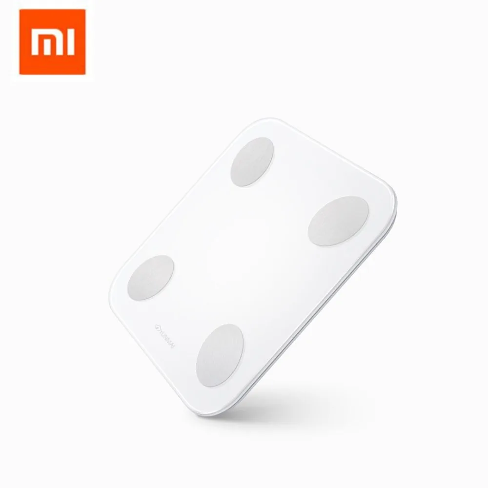 Оригинальный Xiaomi YUNMAI Mini 2 баланс Smart Body Fat весовые весы английское приложение