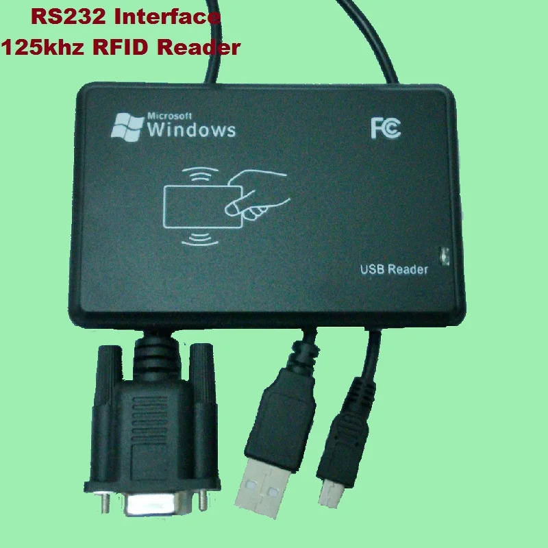 Считыватель идентификационных карт RS232 Inerface 125 кГц RFID совместимый с датчиком