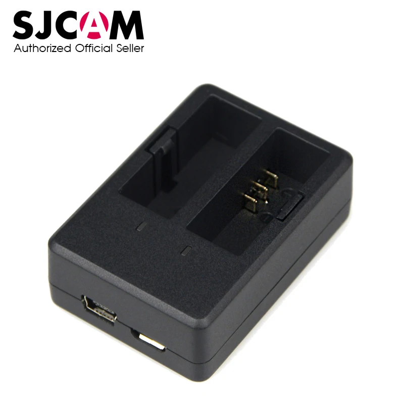 Зарядное устройство SJCAM с двумя слотами для спортивных экшн камер серии SJ4000/серии